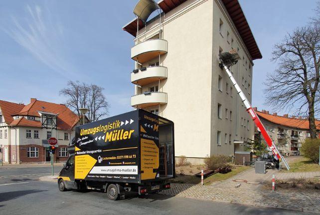 Möbellift schnell und einfach in Schönbach